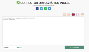 corrector ortografico ingles