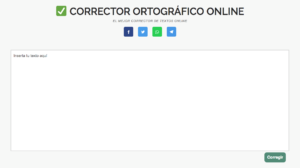 corrector ortografico